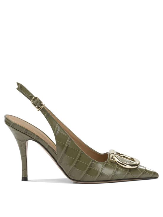 26FW 살바토레 페라가모 힐/펌프스 0794993 GREEN