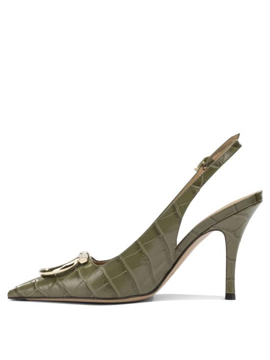 26FW 살바토레 페라가모 힐/펌프스 0794993 GREEN - SALVATORE FERRAGAMO