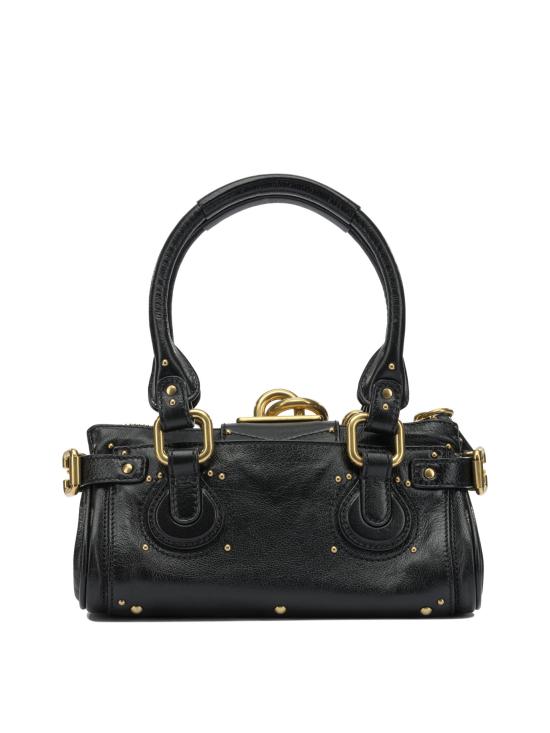 26FW 끌로에 스몰 그레인드 레더 패딩턴 백 CH26SS805P75001 BLACK - CHLOE