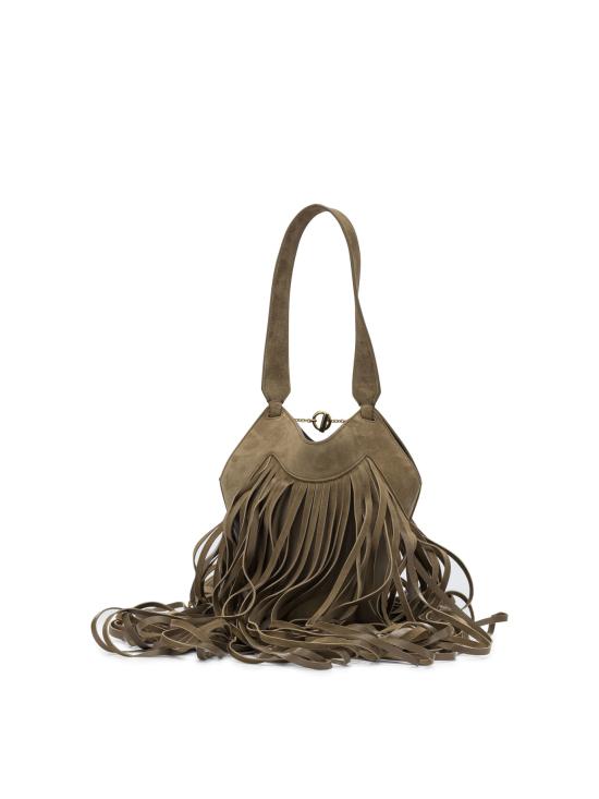 26FW 케이트 시그니처 로터스 나노 프린지 토트백 H2064726737 BEIGE - KHAITE
