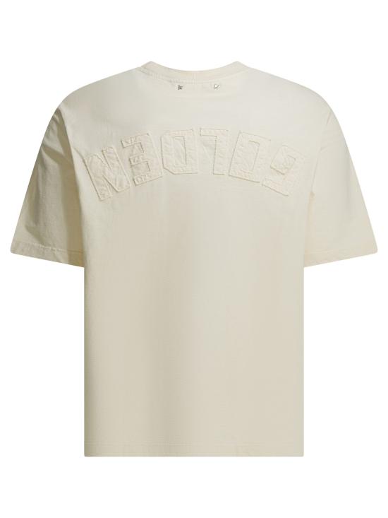 26FW 골든구스 반팔 티셔츠 GUP01873P00157611560 WHITE - GOLDEN GOOSE