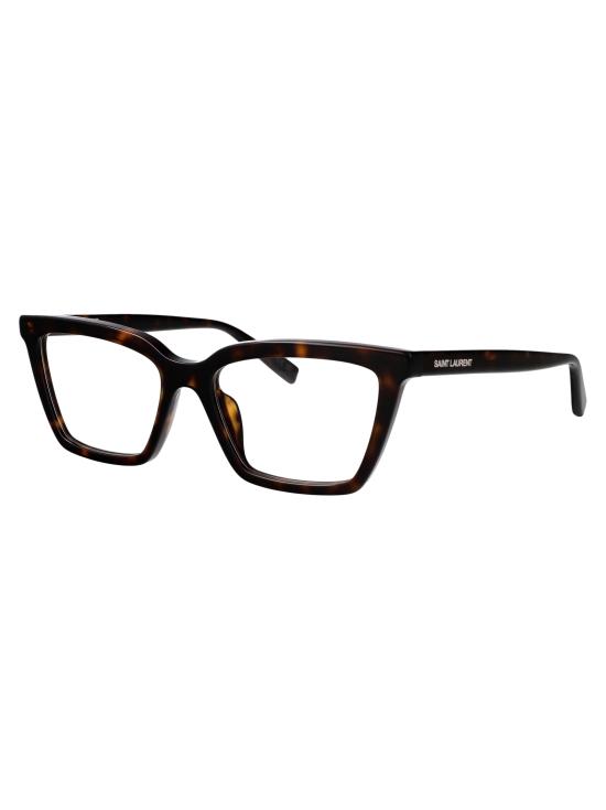 26SS 생로랑 안경 SL 912 002 HAVANA HAVANA TRANSPARENT - SAINT LAURENT