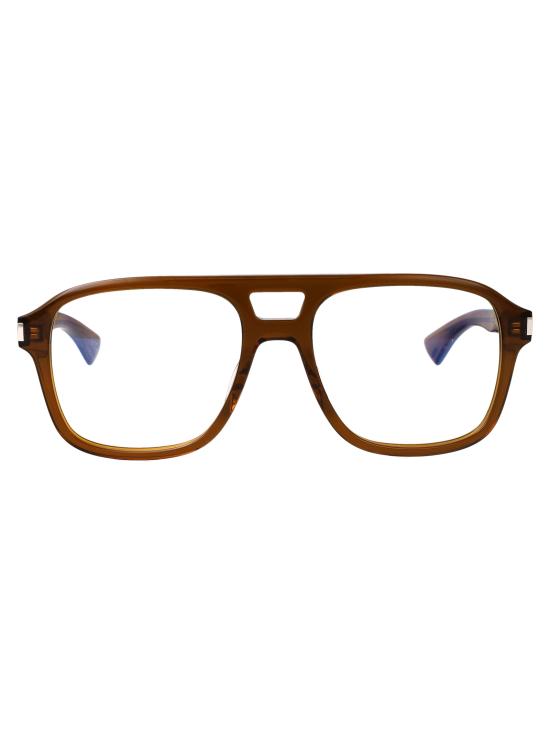 26SS 생로랑 안경 SL 881 OPT 005 BROWN TRANSPARENT