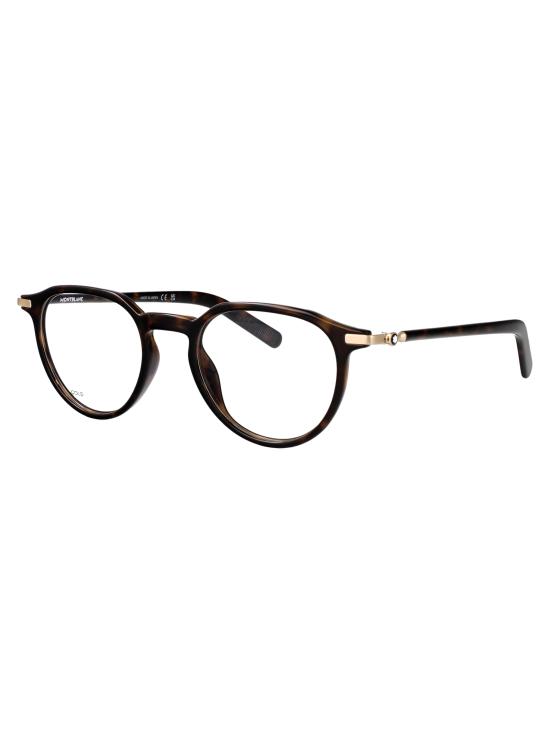 26SS 몽블랑 안경 MB0495O 003 HAVANA GOLD TRANSPARENT - MONTBLANC