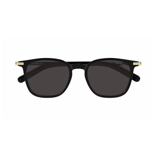 26SS 몽블랑 선글라스 MB0460S 001 BLACK GOLD GREY - MONTBLANC