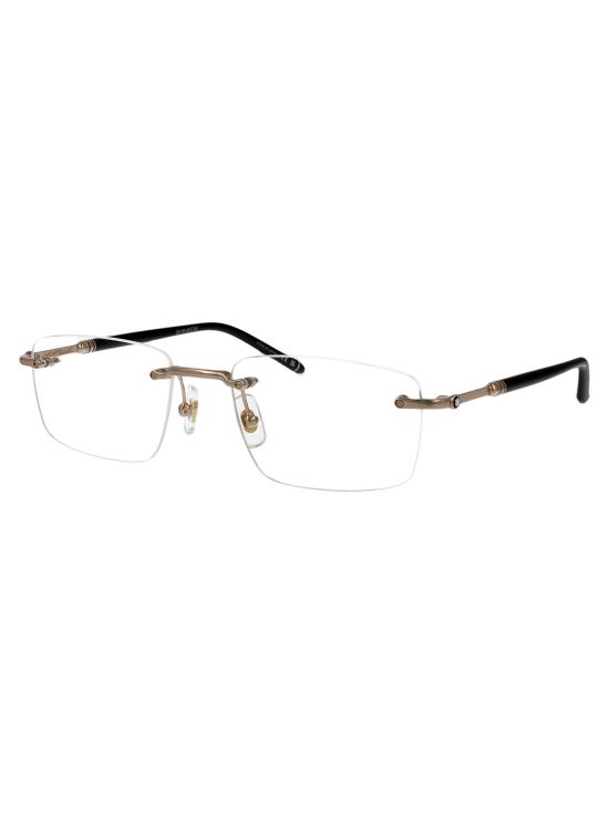 26SS 몽블랑 안경 MB0480O 004 GOLD GREY TRANSPARENT - MONTBLANC