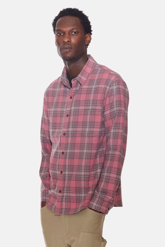  블루&크림 셔츠 WVBCSHIRT867 FPL PINK PLAID - BLUE&CREAM