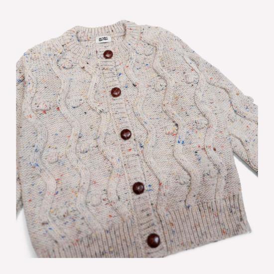  [키즈] 지지 니트웨어 가디건 Gigi 니트웨어 버블 카디건 미니 - GIGI KNITWEAR