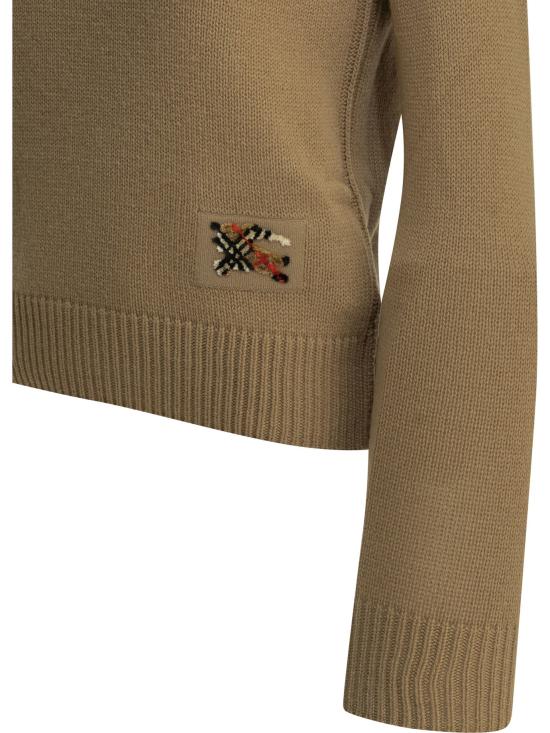 26FW 버버리 니트웨어 자넬  브라운 - BURBERRY