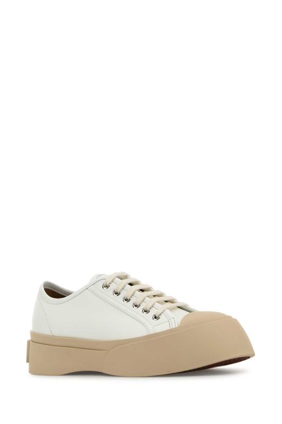  마르니 스니커즈 Marni 화이트 가죽 파블로  Lilywhite - MARNI