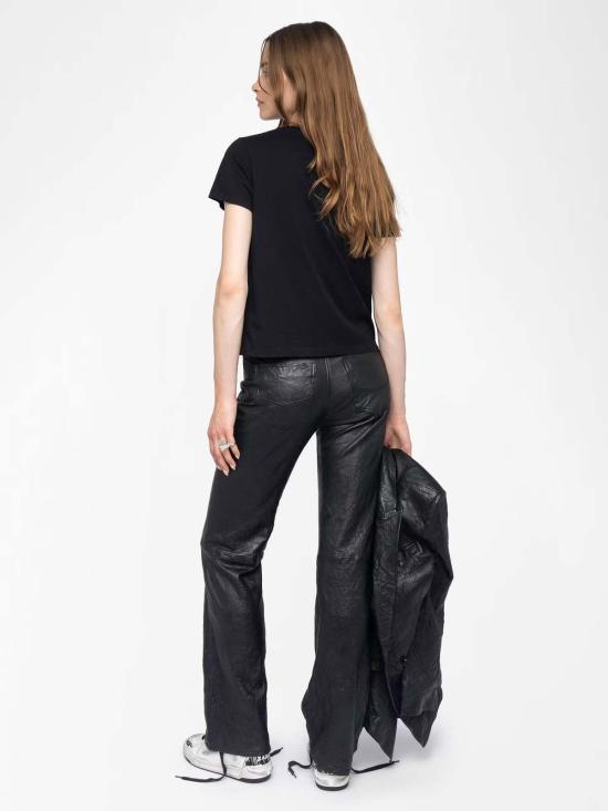  자딕앤볼테르 반팔 티셔츠 Zadig & Voltaire Alys Hc Voltaire Paris 티셔츠 - ZADIG & VOLTAIRE