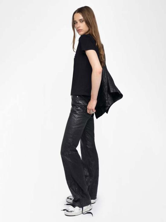  자딕앤볼테르 반팔 티셔츠 Zadig & Voltaire Alys Hc Voltaire Paris 티셔츠 - ZADIG & VOLTAIRE
