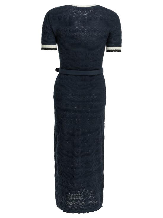 26FW 셀프 포트레이트 롱 원피스 PF26072MANNAVY - SELF PORTRAIT