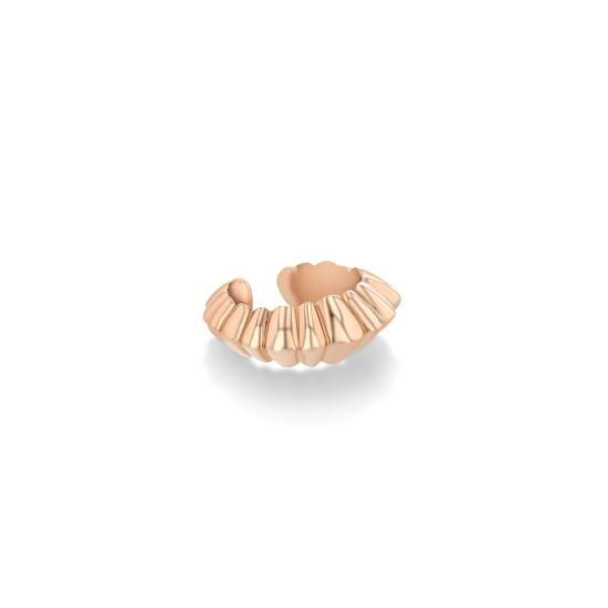  리지 맨들러 파인 주얼리 싱글 이어링 플루티드 크레센트 이어 커프 - LIZZI MANDLER FINE JEWELRY