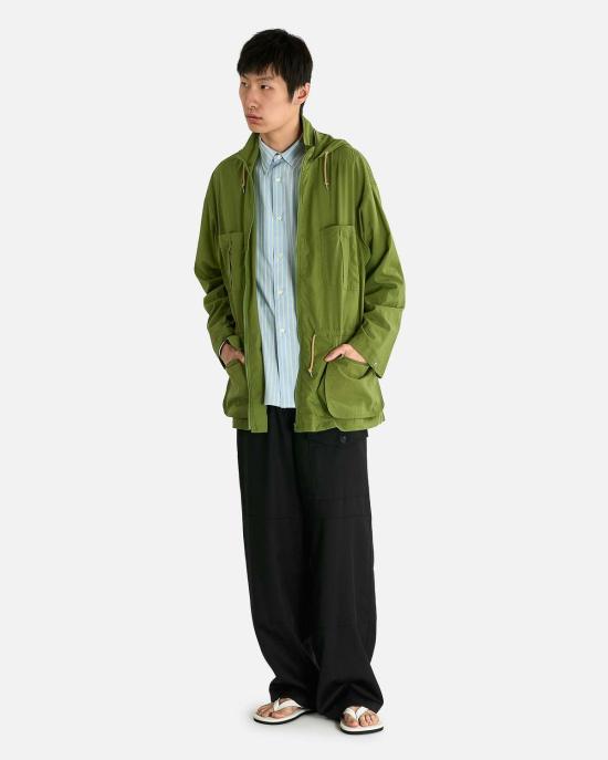  오라리 자켓 A26SB01CL GREEN - AURALEE