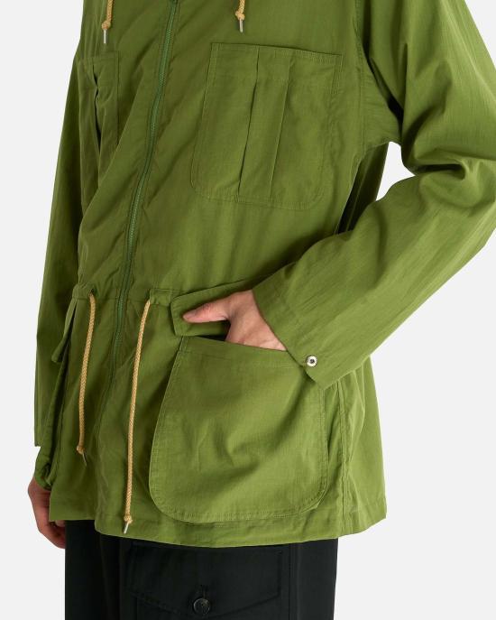  오라리 자켓 A26SB01CL GREEN - AURALEE