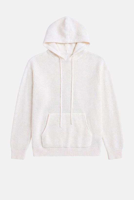  블루&크림 후드 티셔츠 M25 901 CREAM