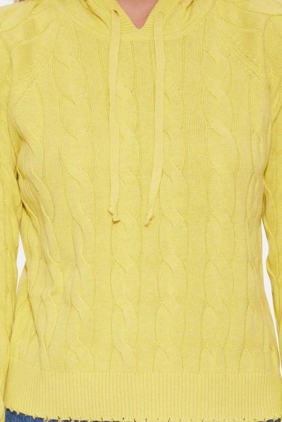  블루&크림 후드 티셔츠 8137BC YELLOW - BLUE&CREAM