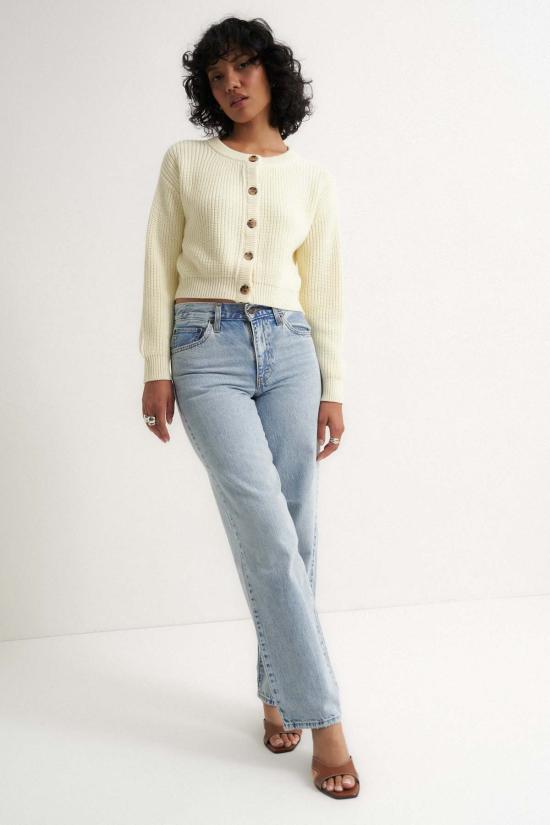  칼라한 니트웨어 가디건 캘러핸 니트웨어 크롭 카디건 - CALLAHAN KNITWEAR