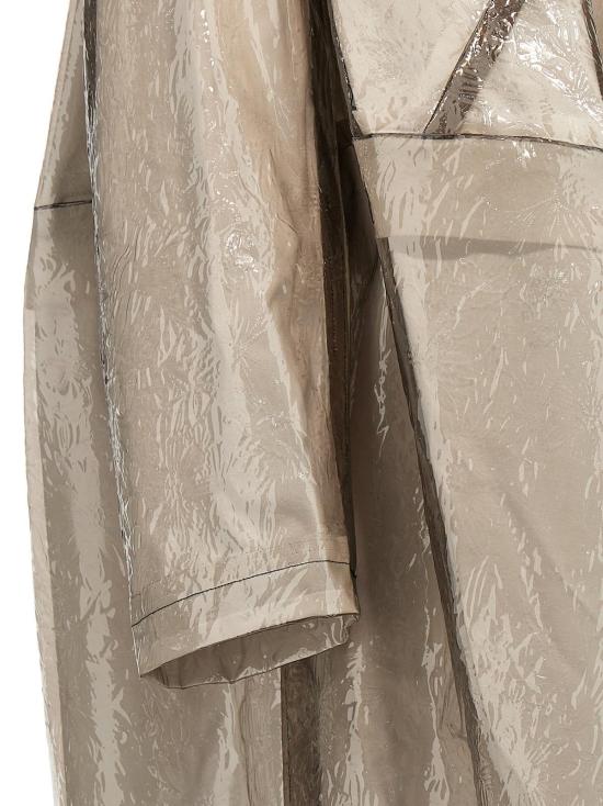  꼼데가르송 트렌치 코트 Comme Des Garçons 오버사이즈 트렌치코트 그레이 - COMME DES GARCONS