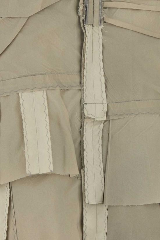  마르지엘라 미디 원피스 메종  카푸치노 메시 셔츠 드레스 - MAISON MARGIELA