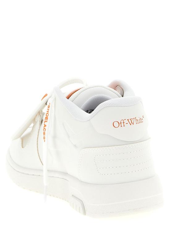  오프화이트 스니커즈 아웃 오브 오피스 몰드형 운동화 오렌지색 - OFF WHITE