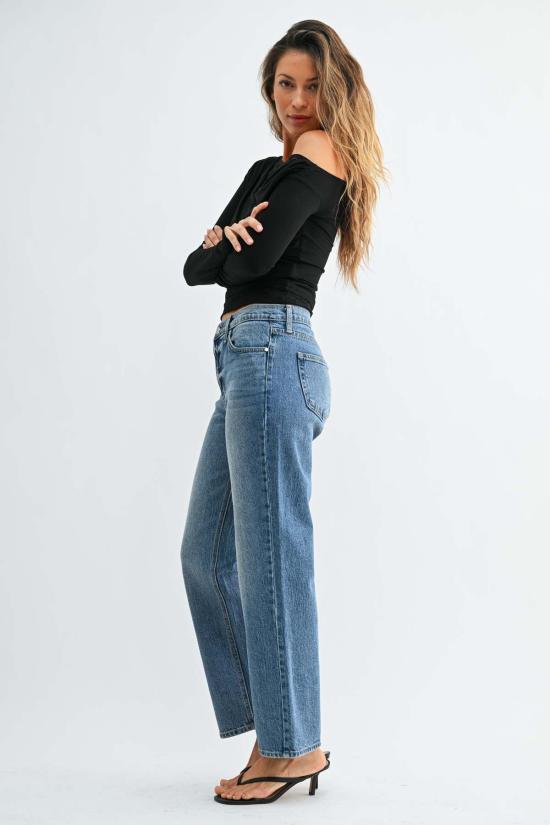  저스트 블랙 데님 데님 팬츠 BP526J BLUE - JUST BLACK DENIM