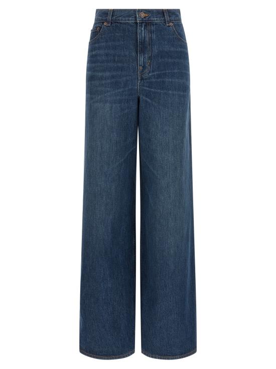 26FW 끌로에 데님 팬츠 팔라초 진 블루
