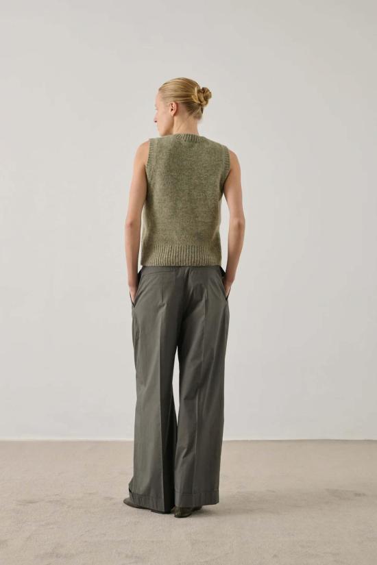  쉐르 스트레이트 팬츠 Soeur Watson Pant Gris 무연탄 - SOEUR