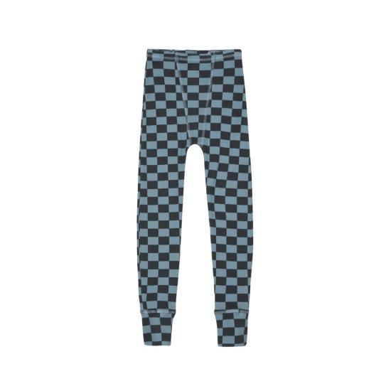  [키즈] 메인 스토리 트레이닝/조거 팬츠 키즈  키즈 립 레깅스 블루 스톤 체크