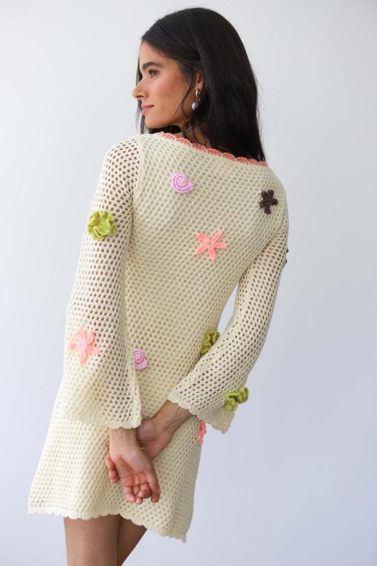  칼라한 니트웨어 숏 원피스 캘러핸 니트웨어 마르 미니 드레스 - CALLAHAN KNITWEAR