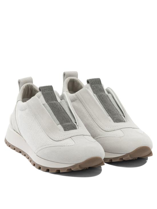 26FW 브루넬로 쿠치넬리 스니커즈 프레셔스 디테일  & 슬립온 그레이 - BRUNELLO CUCINELLI