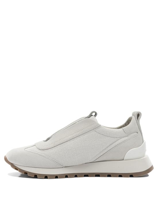 26FW 브루넬로 쿠치넬리 스니커즈 프레셔스 디테일  & 슬립온 그레이 - BRUNELLO CUCINELLI