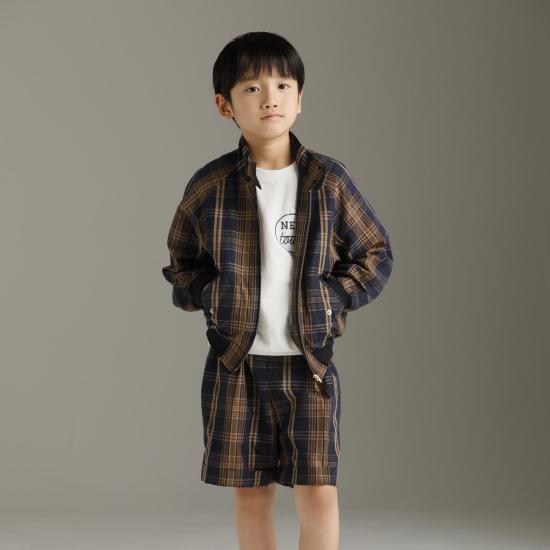  [키즈] Arch & Line 쇼츠/버뮤다 아동용 남녀공용 아치앤라인 마드라스 반바지 - OTHER BRANDS