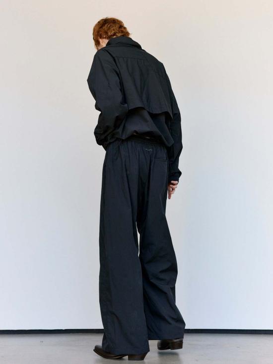  MM6 메종마르지엘라 자켓 Mm6 메종 마르지엘라 블랙 나일론 윈드브레이커 재킷 - MM6 MAISON MARGIELA