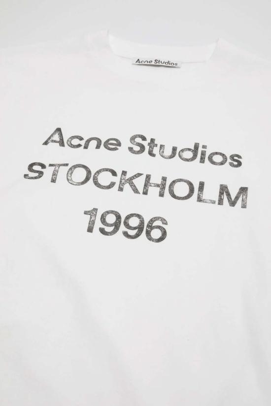 26FW 아크네 스튜디오 긴팔 티셔츠 로고 1996 - ACNE STUDIOS