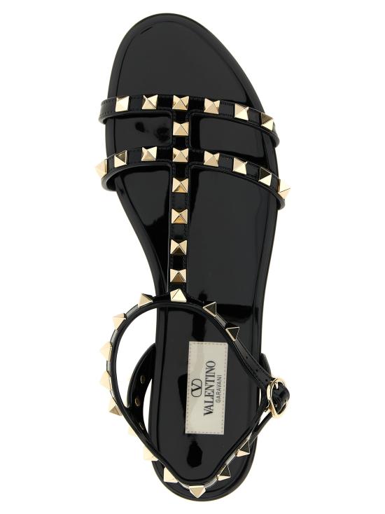 26FW 발렌티노 가라바니 샌들 락스터드  블랙 - VALENTINO GARAVANI