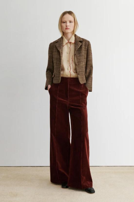 레이첼 코미 스트레이트 팬츠 라넷 팬트 브릭 - RACHEL COMEY