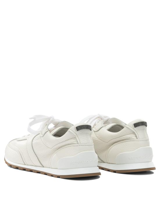 26FW 브루넬로 쿠치넬리 스니커즈 샤이니 루프  & 슬립온 화이트 - BRUNELLO CUCINELLI