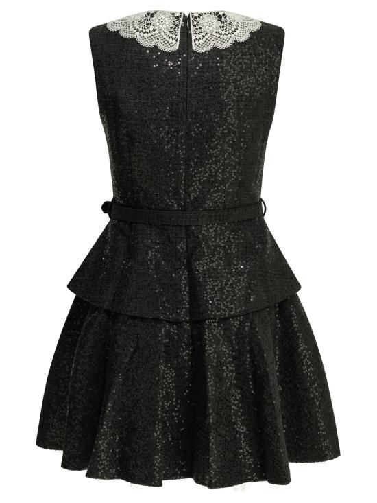 26FW 셀프 포트레이트 숏 원피스 PF26002SBBLACK - SELF PORTRAIT
