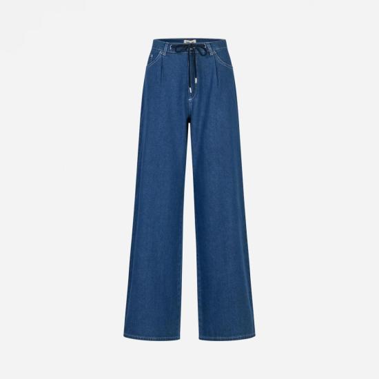  바움 운드 페르드가르텐 데님 팬츠 Baum und Pferdgarten Nanny Jeans 라이트 웨어 데님 - BAUM UND PFERDGARTEN