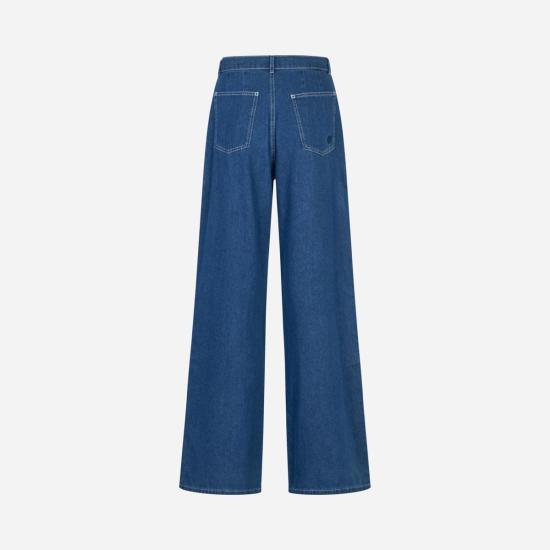  바움 운드 페르드가르텐 데님 팬츠 Baum und Pferdgarten Nanny Jeans 라이트 웨어 데님 - BAUM UND PFERDGARTEN
