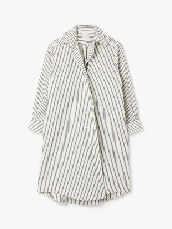  하우스 오브 다그마르 미디 원피스 하우스 오브 다그마 비대칭 셔츠 드레스