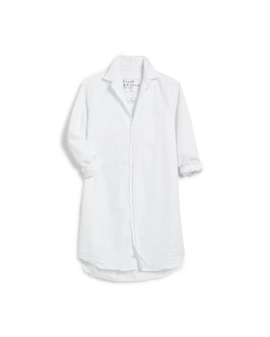 프랭크 앤 에일린 데님 팬츠 프랭크 앤 아일린 메리 클래식 셔츠드레스 화이트 찢어진 데님