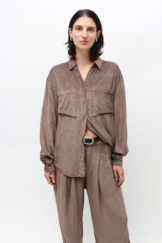  에크하우스 라타 셔츠 Eckhaus Latta Ridge 셔츠 Reishi - ECKHAUS LATTA