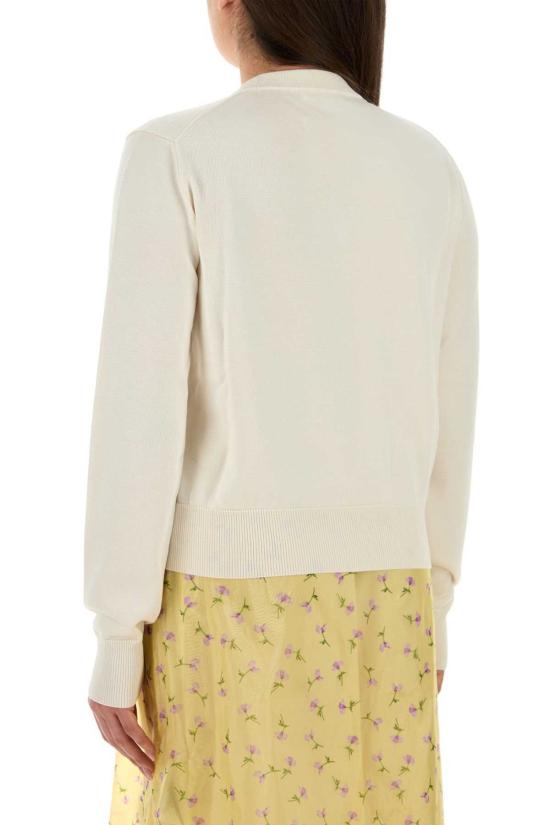  질샌더 가디건 질 샌더 스트레치 비스코스 블렌드  포슬린 색상 - JIL SANDER