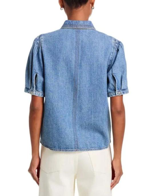  랙앤본 블라우스 Rag & Bone Taylor 셔츠 데님 - RAG & BONE