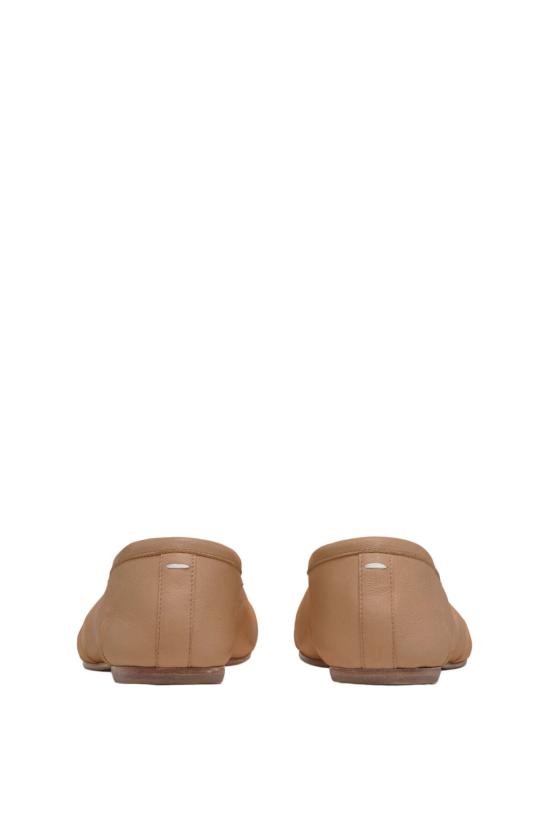  마르지엘라 플랫 슈즈 메종  타비 뉴 발레리나 누드 - MAISON MARGIELA