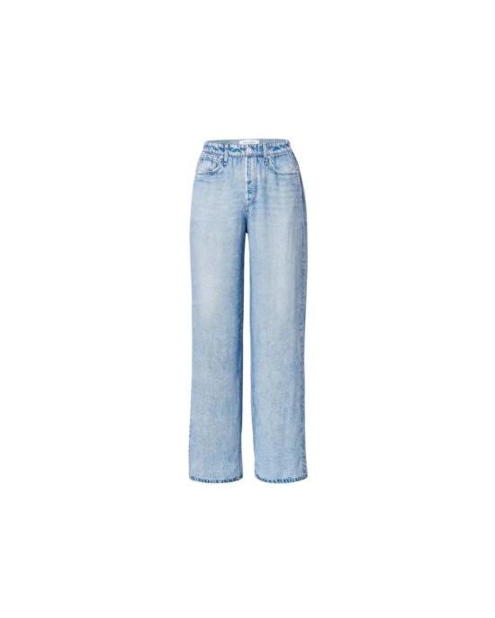  랙앤본 데님 팬츠 Rag & Bone Miramar Slink Wide Leg Pull On Pants Murray