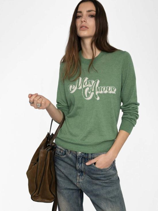  자딕앤볼테르 스웨터 Zadig & Voltaire 미스 캐시미어  Verveine - ZADIG & VOLTAIRE